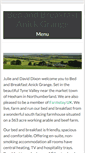 Mobile Screenshot of bedandbreakfastanickgrange.co.uk